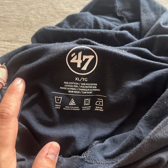 League 47’ women’s cub graphic print lightweight hoodie size XL - Picture 10 of 10